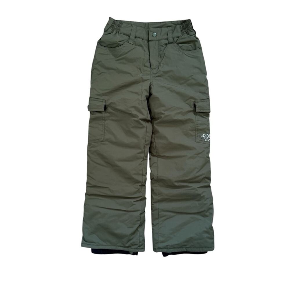 Roxy Girls’ Snow Ski Pants Green Size M (10) Insulated Winter